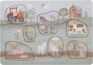 Baby & Peuter | Geluidenpuzzel Fsc – Little Farm Baby & Peuter Baby & Peuter