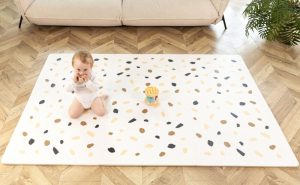 Baby & Peuter | Xxl Foam Speelmat Voor Baby’S – 1,8X1,2M Puzzelmat In Confetti Design – 20% Dikkere, Foam Speelkleed Baby & Peuter Baby & Peuter