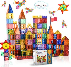 Bouwen & Constructie | Magnetic Tiles – Magnetisch Speelgoed – 40 Stuks – Constructie Speelgoed – Magnetische Tegels – Speelgoed 3-12 Jaar Bouwen & Constructie Bouwen & Constructie