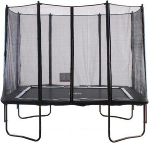 Buitenspeelgoed | Nova Trampoline 230 Cm X 300 Cm (8X10Ft) Rechthoekig Met Veiligheidsnet – Black Edition – Zwarte Rand Buitenspeelgoed Buitenspeelgoed