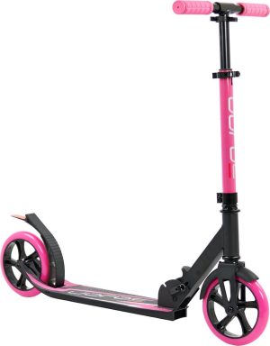 Buitenspeelgoed | Step – Aluminium – Kinderstep – Grote Wielen – 18Cm -Roze – Autoped – Scooter Buitenspeelgoed Buitenspeelgoed