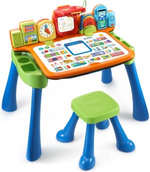 Educatief speelgoed | Mijn Magisch Bureau 5 In 1 – Interactief Speelgoed – Kinder Bureau – Peuter Tafel – Voor Jongens & Meisjes Educatief speelgoed Educatief speelgoed