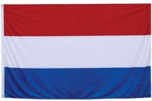 Feestartikelen | Nederlandse Vlag – Ek Voetbal 2024 – 90 X 150 Cm – Ek Versiering – Buitenvlag Met Ringen – Nederlands Elftal Feestartikelen Feestartikelen