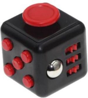 Funcadeaus | Fidget Cube – Fidget Toys – Friemelkubus – Rood/Zwart Funcadeaus Funcadeaus