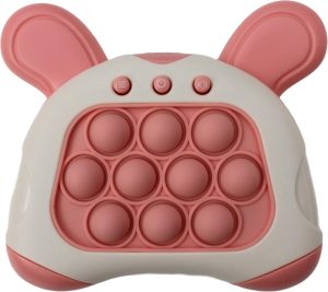 Funcadeaus | | Pink Floppie | Fidget Toy | Onweerstaanbaar Plopgeluid | Eindeloos Plezier | Perfect Voor Ontspanning En Concentratie | Pop It | Pop It Game | Draagbaar En Compact | Druk En Geniet Overal | Jong En Oud | 4 Verschillende Niveau’S Funcadeaus Funcadeaus