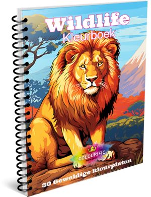 Hobby & Creatief | Colourific Kleurboek Voor Volwassen – Kleurboek Met 30 Kleurplaten – A5 Formaat Hobby & Creatief Hobby & Creatief