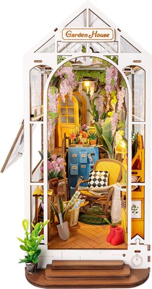 Hobby & Creatief | Rolife Book Nook Holiday Garden House – Tgb06 – Diy Miniatuurhuis – Knutselen Hobby & Creatief Hobby & Creatief