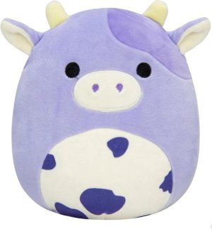 Knuffels & Knuffeldoekjes | Kawaii Knuffel – Squish Knuffel – 28 Cm Tot 32 Cm – Koe Squishy – Kawaii Kussen – Kawaii Koe Knuffel – Paars Knuffels & Knuffeldoekjes Knuffels & Knuffeldoekjes