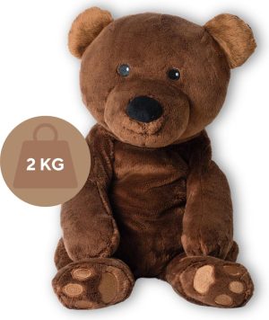 Knuffels & Knuffeldoekjes | Verzwaringsknuffel Beer – 45Cm/2Kg – Verzwaarde Knuffel – Weighted Stuffed Animal – Sensorisch Speelgoed – Zware Knuffel Anxiety – Plushie Knuffels & Knuffeldoekjes Knuffels & Knuffeldoekjes