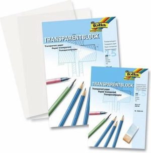 Knutselen voor kinderen | A4 Overtrekpapier / Transparant Tekenpapier – 25 Vellen – 80 Grams Hobby & Creatief Hobby & Creatief