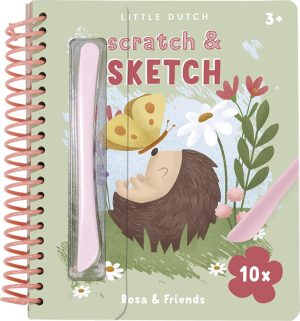 Knutselen voor kinderen | Kras- En Tekenboek Scratch And Sketch Rosa & Friends – Bambolino Toys Knutselen voor kinderen Knutselen voor kinderen