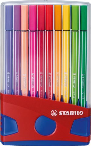 Knutselen voor kinderen | Pen 68 – Premium Viltstift – Colorparade – Set Met 20 Verschillende Kleuren Hobby & Creatief Hobby & Creatief