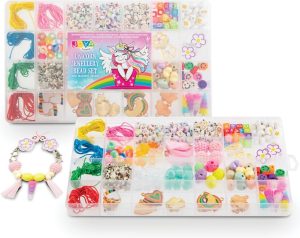 Knutselen voor kinderen | Sieraden Maken Meisjes | Unicorn Sieraden Knutselpakket | Speelgoed Modepakketten Voor Kinderen | Diy Sieradenpakket Met Kralen En Bedels | Unicorn Knutselen Creatief Speelgoed Knutselen voor kinderen Knutselen voor kinderen