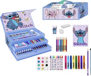 Knutselen voor kinderen | Stitch Tekenen – Tekenset – Tekendoos – 44 Pieces Knutselen voor kinderen Knutselen voor kinderen