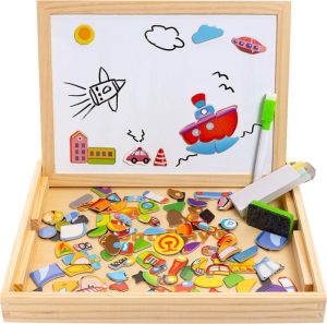 Magnetisch Speelgoed | Magnetisch Speelgoed Voertuigen – Magneet Boek – Krijtbord Kinderen – Magnetibook – Magneet Speelgoed – Tekenbord – Montessori – Sensorisch – Busy Board – Speelgoed Voor Onderweg – Speelgoed Voor In De Auto – Speelgoed Voor Op Reis Magnetisch Speelgoed Magnetisch Speelgoed