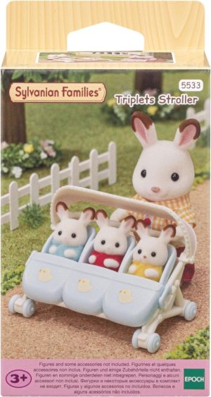 Poppen | 5533 Wandelwagen Drieling Hobby & Creatief Hobby & Creatief