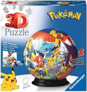 Puzzels | 3D-Puzzel Pokémon Bal – 72 Stukjes Puzzels Puzzels