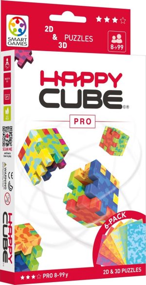 Puzzels | Happy Cube Pro – 6 Puzzels – 3D Puzzels Puzzels