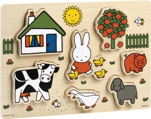 Puzzels | Nijntje Houten Puzzel, Vormenpuzzel – Educatief Speelgoed – Peuter, Kleuter – Toys Houten speelgoed Houten speelgoed