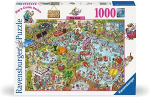 Puzzels | Puzzel Holiday Resort 3: The Pool – Legpuzzel – 1000 Stukjes Puzzels Puzzels