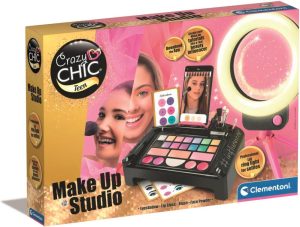 Rollenspellen | Crazy Chic – Make Up Studio – Make Up Set Voor Kinderen – Met Led Ringlamp – Vanaf 10 Jaar Rollenspellen Rollenspellen