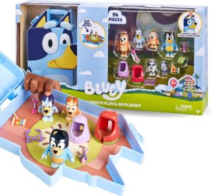 Speelfiguren & Sets | Bluey – Bluey’S Grote Play ‘N Go Speelset – Incl. 6 Speelfiguren Speelfiguren & Sets Speelfiguren & Sets