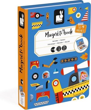 Speelfiguren & Sets | Magnetibook – Racers – Magneetboek Speelset Inclusief 50 Magneten En 18 Voorbeeldkaarten – Geschikt Vanaf 3 Jaar Magnetisch Speelgoed Magnetisch Speelgoed