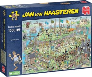 Spelen met een goed gevoel | Highland Games Puzzel – 1000 Stukjes Puzzels Puzzels