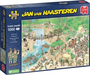 Spelen met een goed gevoel | Jungletocht – Nederlands Kampioenschap Puzzelen 2024 – 1000 Stukjes Puzzels Puzzels