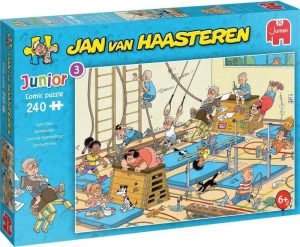 Spelen met een goed gevoel | Junior Apenkooien Kinderpuzzel – 240 Stukjes – Puzzel Puzzels Puzzels