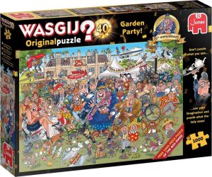 Spelen met een goed gevoel | Original 40 Tuinfeest! – 2X 1000 Stukjes – 25 Jaar Jubileum Editie Puzzels Puzzels