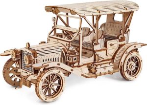 Spelen met een goed gevoel | Rokr Vintage / Classic Car Mc801 – Klassieke Auto – Houten 3D Puzzel – Knutselen – Hobby – Volwassenen Hobby & Creatief Hobby & Creatief