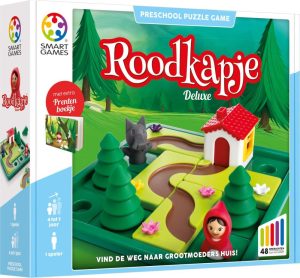 Spellen | Roodkapje Deluxe – 48 Opdrachten – Denkspel Voor Kleuters Met Extra Sprookjesboek Educatief speelgoed Educatief speelgoed