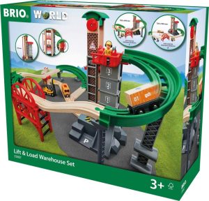 Voertuigen | Lift & Load Set – 33887 Houten speelgoed Houten speelgoed