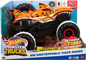 Voertuigen | Monster Trucks Unstoppable Tiger Shark – Raceauto Speelgoed Voertuigen