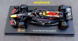 Voertuigen | Nieuw – Burago – F1 – Red Bull Racing – Redbull – Rb19 – #1 – Max Verstappen Formule 1 Seizoen 2023 – Kampioen – !!! – Formule 1 – Modelauto – Schaalmodel – 1:43 – Met Helm Speelgoed Voertuigen