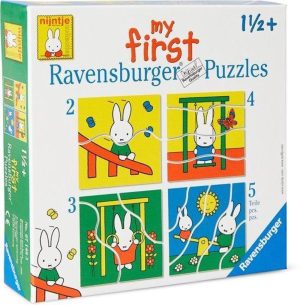 Puzzels | Nijntje My First Puzzels -2+3+4+5 Stukjes – Kinderpuzzel Puzzels Puzzels