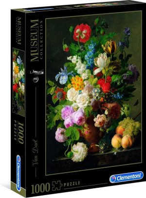 Puzzels | Puzzels Voor Volwassenen – Van Dael – Vaso Di Fiori, Museum Puzzel 1000 Stukjes, 14-99 Jaar – 31415 Puzzels Puzzels