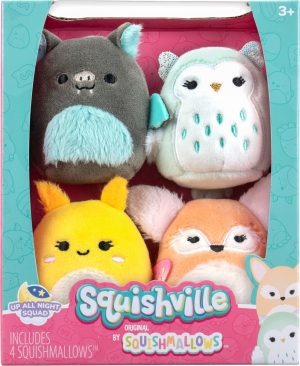 Knuffels & Knuffeldoekjes | 4-Pack Up All Night Squad Knuffels & Knuffeldoekjes Knuffels & Knuffeldoekjes